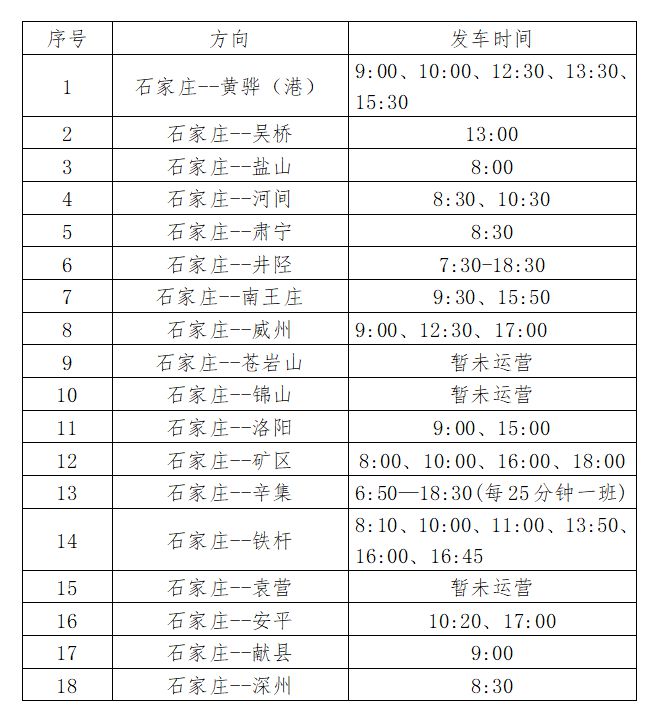 白佛客運站最新時刻表發(fā)布??